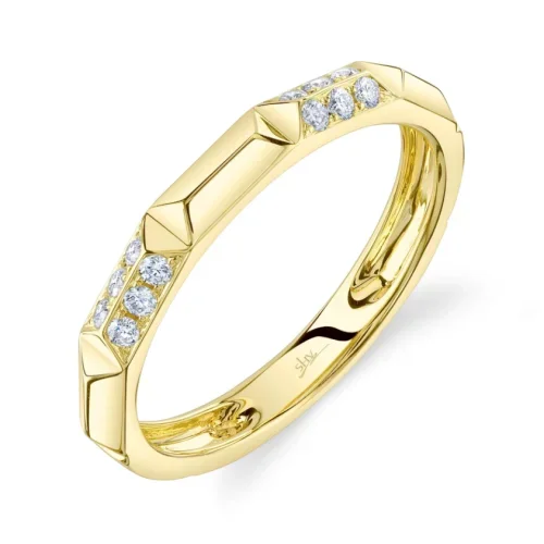 0.13CT DIAMOND GEO CUT BAND