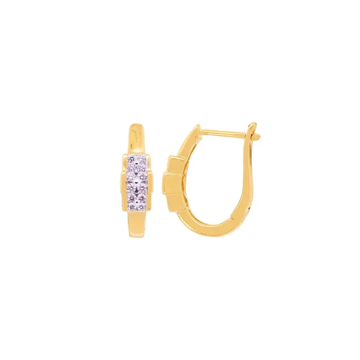 0.22Ct VVS/FG Diamond Clipon Earrings in 18K Gold