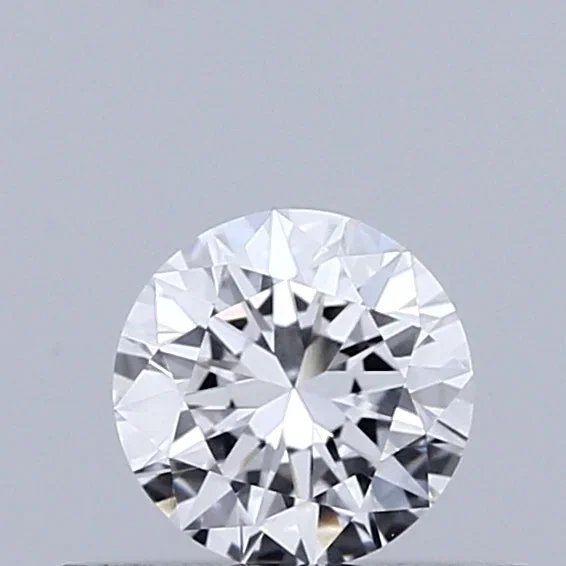 0.34 Carat Round Shaped, Excellent Cut, D Color, VVS1 Clarity, IGI Certified Lab Grown Diamond
