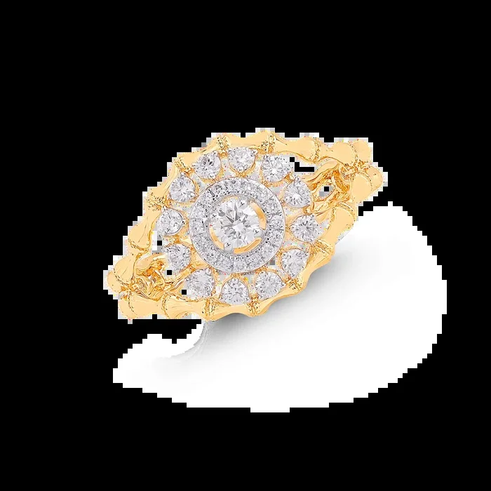 0.44CTW VS-SI/HI Diamond Ring in 14K Gold