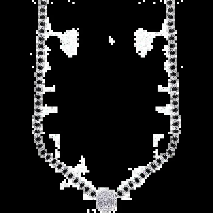 0.50Ct VVS/FG Diamond Mangalsutra in 18K White Gold
