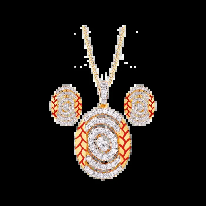 0.72Ct VVS/FG Diamond Pendant Set in 18K Gold