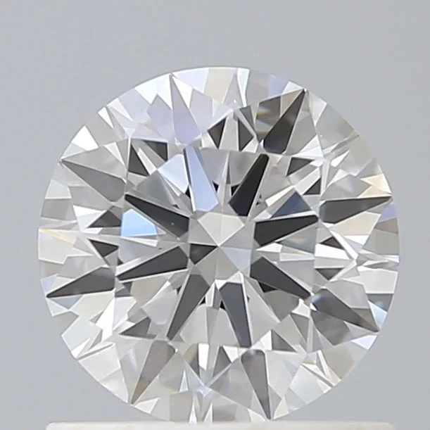 0.90 Carat Round Shaped, Ideal Cut, D Color, VVS2 Clarity, IGI Certified Lab Grown Diamond