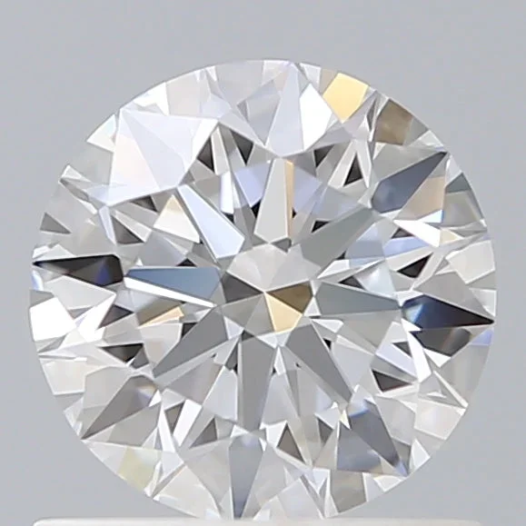 0.91 Carat Round Shaped, Ideal Cut, D Color, VVS2 Clarity, IGI Certified Lab Grown Diamond