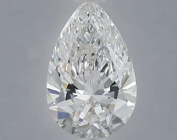 0.99 Carat Pear Shaped, Excellent Cut, E Color, VVS2 Clarity, IGI Certified Lab Grown Diamond