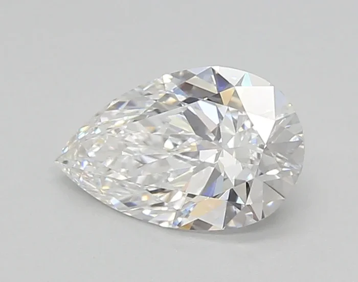 1.02 Carat Pear Shaped, Ideal Cut, E Color, VS1 Clarity, GIA Certified Lab Grown Diamond