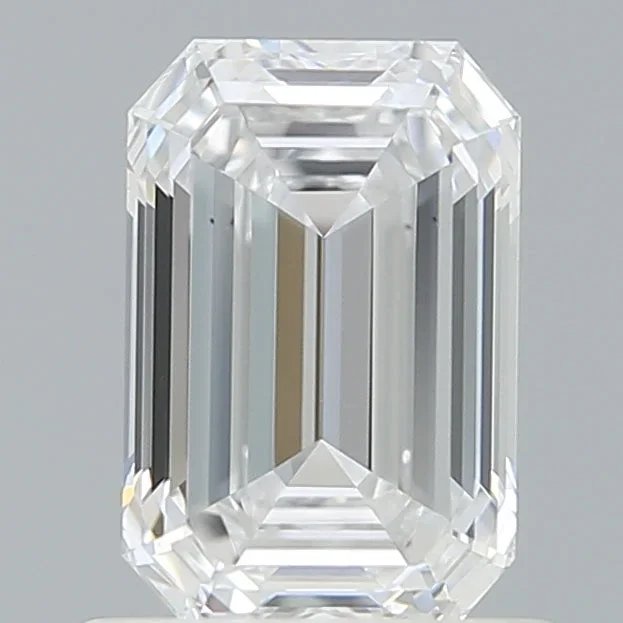 1.05 Carat Emerald Shaped, Very Good Cut, D Color, VS1 Clarity, IGI Certified Lab Grown Diamond