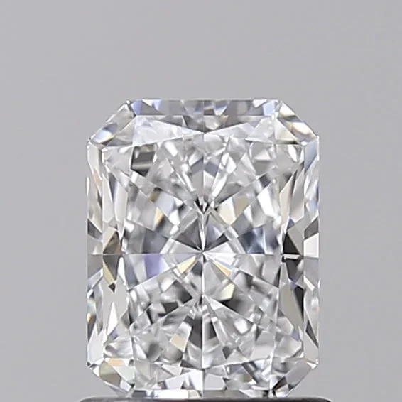1.05 Carat Radiant Shaped, Excellent Cut, D Color, VVS1 Clarity, IGI Certified Lab Grown Diamond