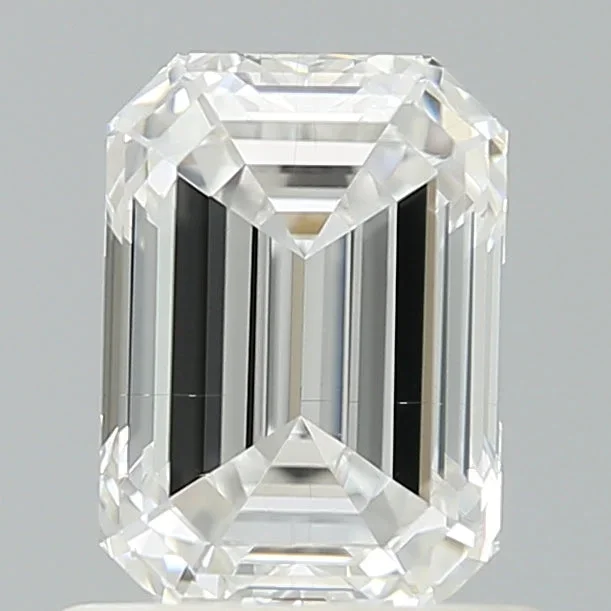 1.08 Carat Emerald Shaped, Very Good Cut, E Color, VS2 Clarity, IGI Certified Lab Grown Diamond