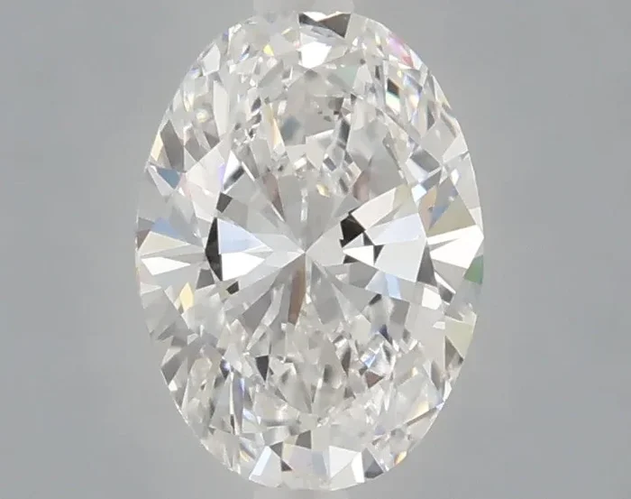 1.10 Carat Oval Shaped, Excellent Cut, D Color, VVS2 Clarity, IGI Certified Lab Grown Diamond