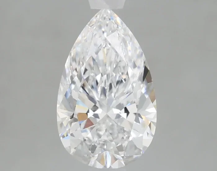 1.11 Carat Pear Shaped, Very Good Cut, D Color, VS1 Clarity, IGI Certified Lab Grown Diamond