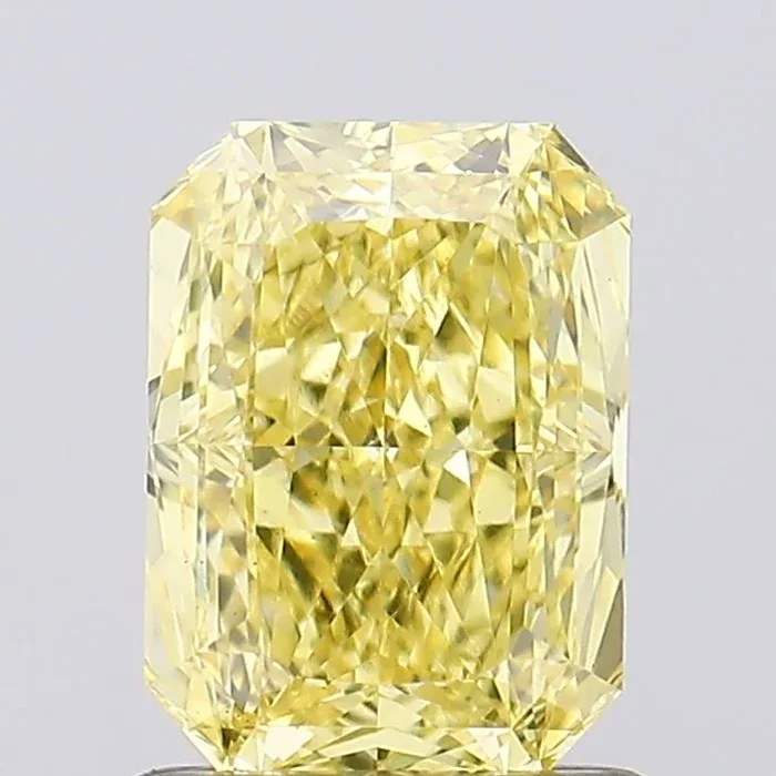 1.12 Carat Radiant Shaped, Excellent Cut, VS1 Clarity, IGI Certified Lab Grown Diamond