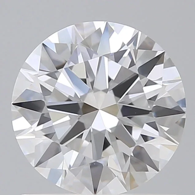 1.12 Carat Round Shaped, Excellent Cut, E Color, VVS2 Clarity, IGI Certified Lab Grown Diamond