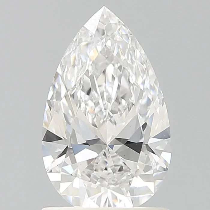 1.16 Carat Pear Shaped, Very Good Cut, D Color, VS1 Clarity, IGI Certified Lab Grown Diamond