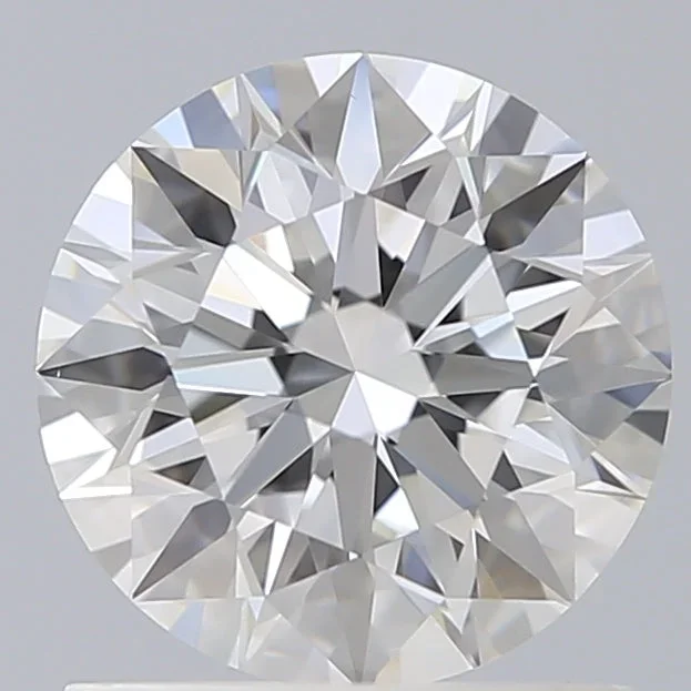 1.16 Carat Round Shaped, Ideal Cut, F Color, VVS2 Clarity, IGI Certified Lab Grown Diamond