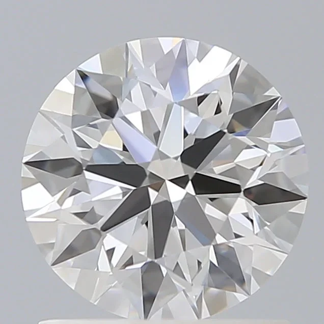 1.19 Carat Round Shaped, Ideal Cut, D Color, VVS1 Clarity, IGI Certified Lab Grown Diamond