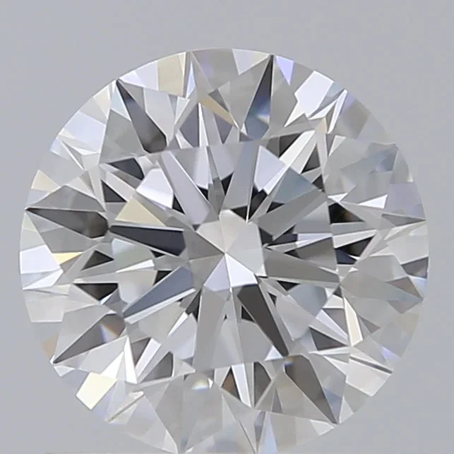 1.19 Carat Round Shaped, Ideal Cut, F Color, VVS2 Clarity, IGI Certified Lab Grown Diamond