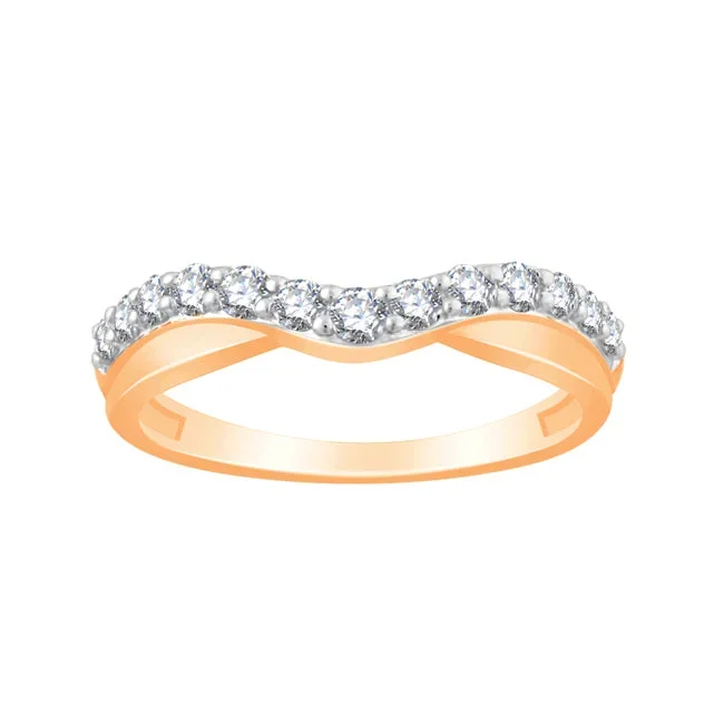 1/2 CTW Natural Diamond Fashion Band in 14KT Rose Gold