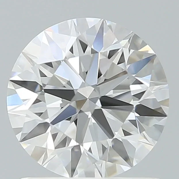1.20 Carat Round Shaped, Ideal Cut, D Color, VVS2 Clarity, IGI Certified Lab Grown Diamond