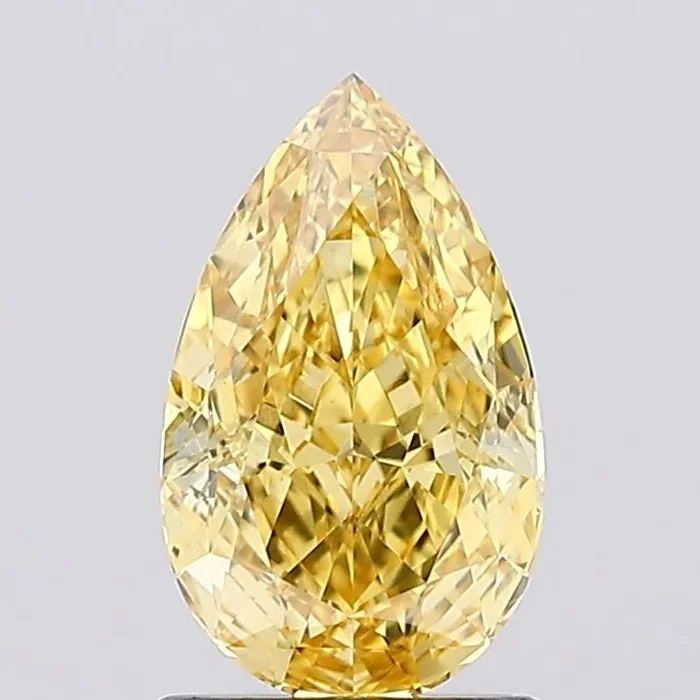 1.27 Carat Pear Shaped, Excellent Cut, VS2 Clarity, IGI Certified Lab Grown Diamond