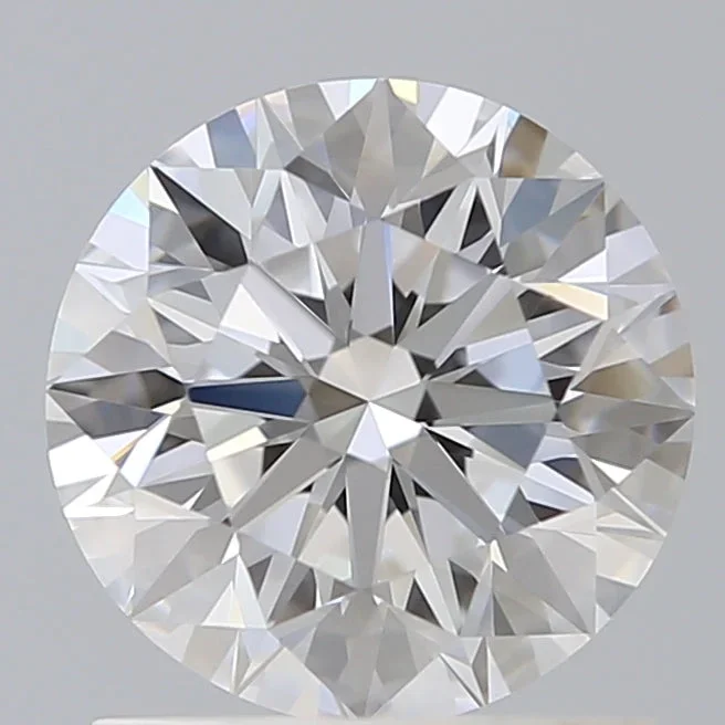 1.27 Carat Round Shaped, Excellent Cut, D Color, VS1 Clarity, IGI Certified Lab Grown Diamond