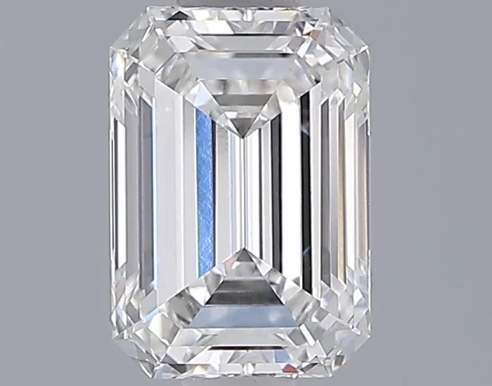 1.28 Carat Emerald Shaped, Ideal Cut, E Color, VVS1 Clarity, IGI Certified Lab Grown Diamond