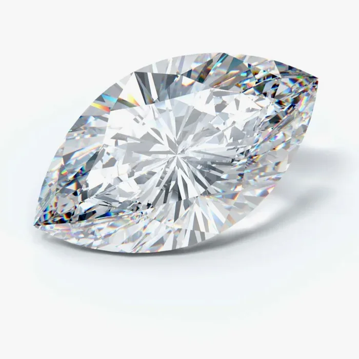 1.38 Carat Marquise Shaped, Ideal Cut, E Color, VVS2 Clarity, IGI Certified Lab Grown Diamond