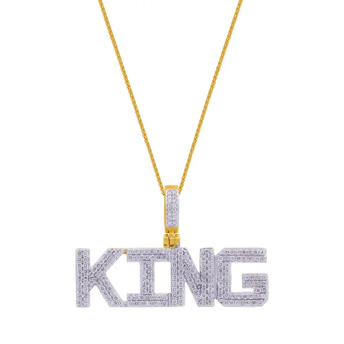 1.57Ct VS-SI/HI “KING” Diamond Pendant in 18K Gold