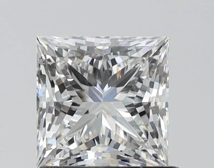 1.58 carat F-VVS2 Princess Cut Lab Grown Diamond