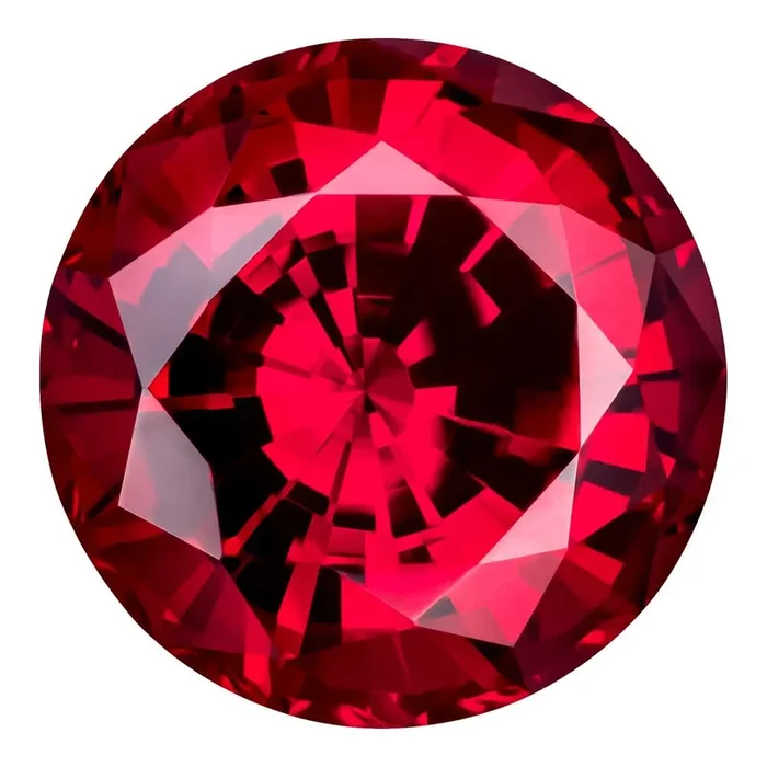 1.80 Carat Round Cut Lab-Created Ruby
