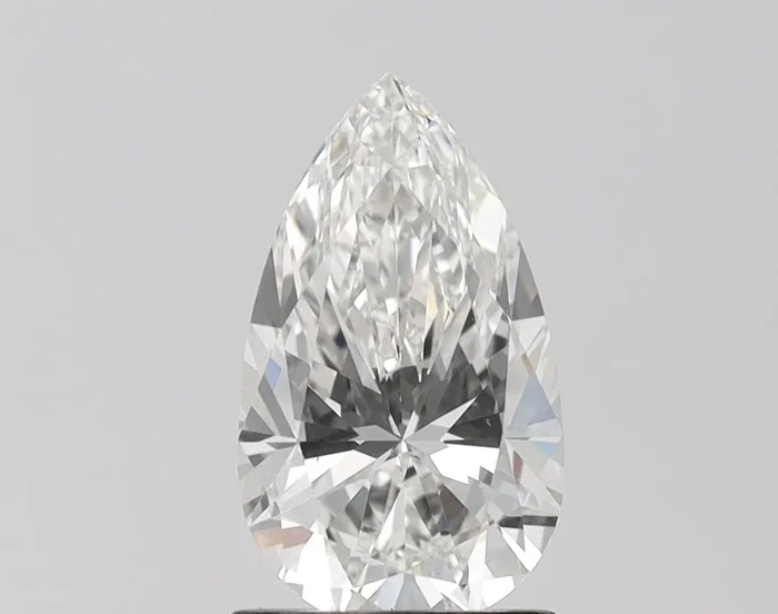 1.93 carat G-VVS2 Pear Cut Lab Grown Diamond