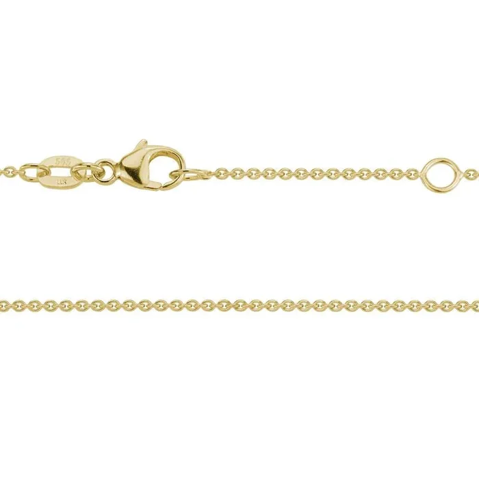14k Gold 1.2mm Cable Chain 18-20″