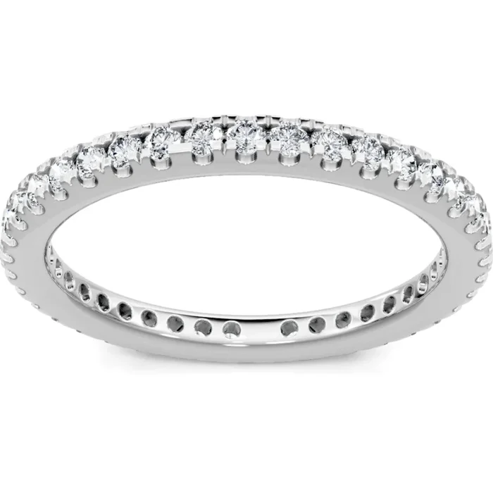14k Gold Diamond Eternity Band