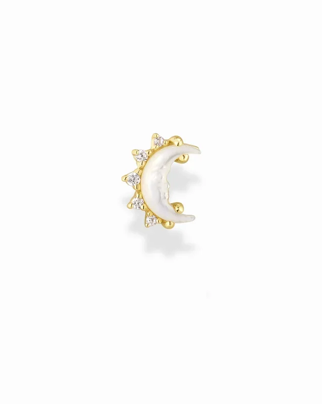 14k Harvest Moon Stud