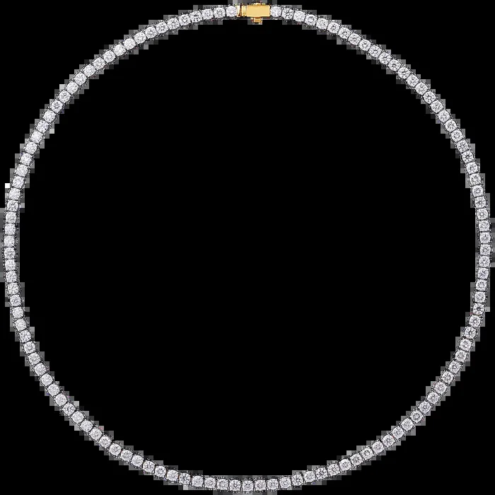 17.69CTW VVS/EF Lab Grown Diamond Necklace in 14K Gold