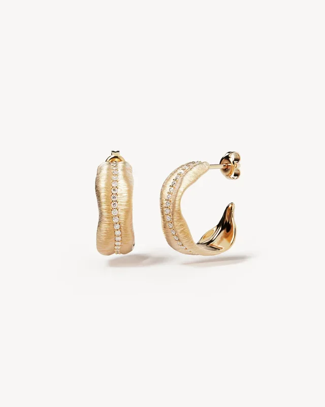 18k Gold Plated Awaken Hoops