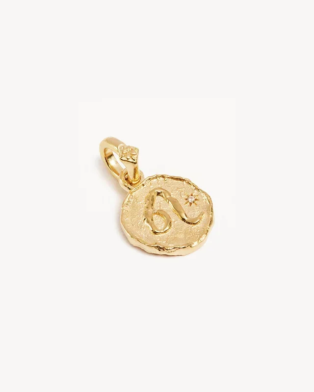 18k Gold Vermeil Cosmic Love Zodiac Annex Link Pendant – Leo