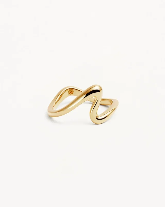 18k Gold Vermeil Flow of Life Ring