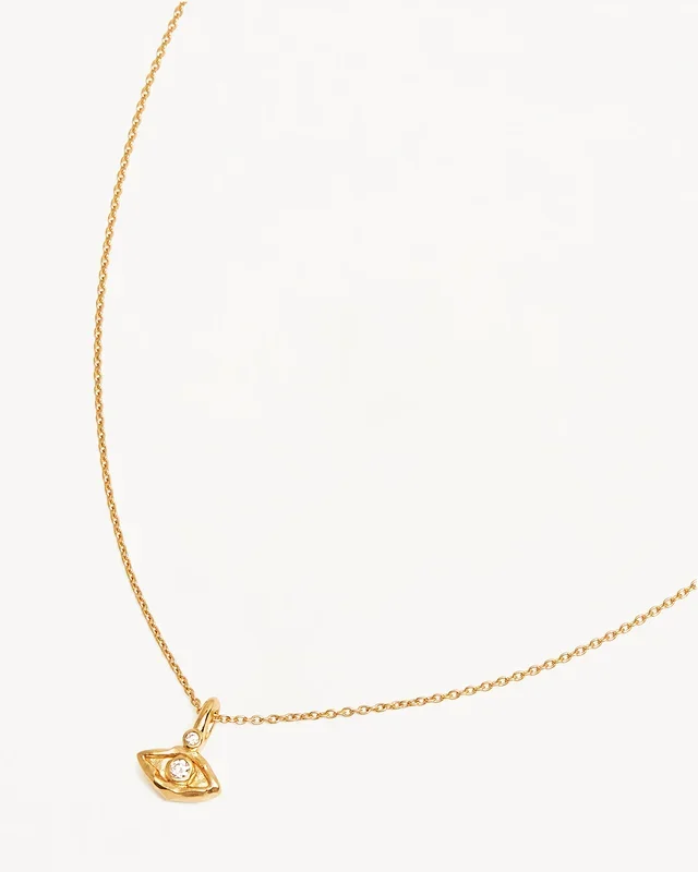 18k Gold Vermeil I am Protected Necklace