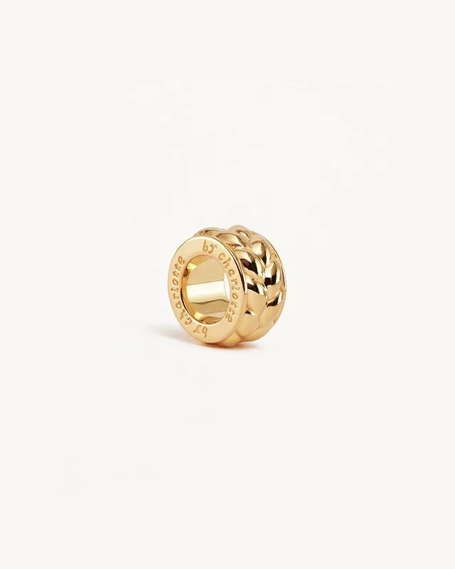 18k Gold Vermeil Intertwined Petal Charm