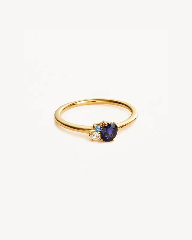 18k Gold Vermeil Kindred Birthstone Ring – September