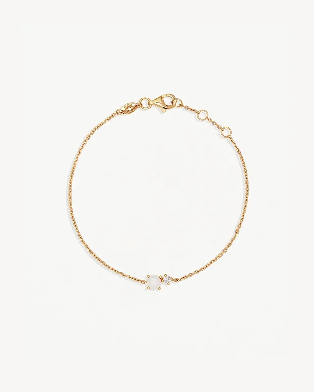 18k Gold Vermeil Serenely Yours Pearl Bracelet