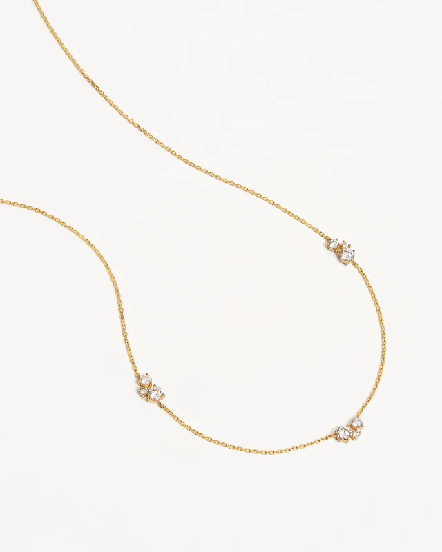 18k Gold Vermeil Whispers of Love Choker