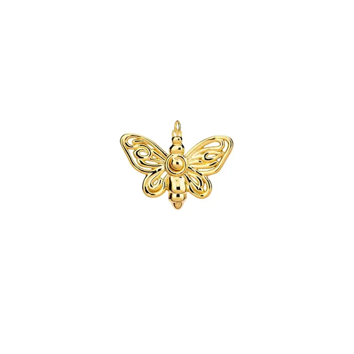18k Vermeil over Sterling Silver Butterfly Charm