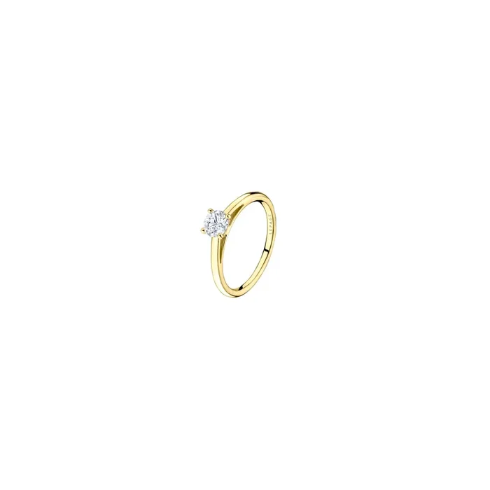 1922 engagement ring in yellow gold and diamond | LEPAGE
