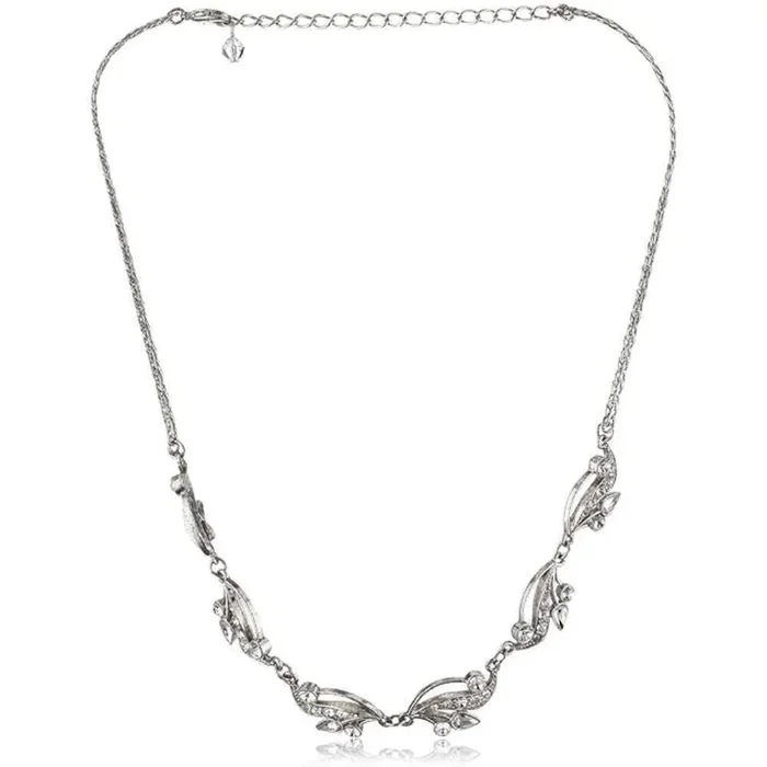 1928 Jewelry Austrian Crystal Imperial Anniversary Necklace 16″ + 3″ Extender