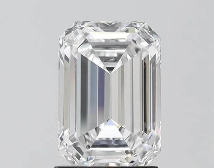 2.52 carat D-VVS2 Emerald Cut Lab Grown Diamond