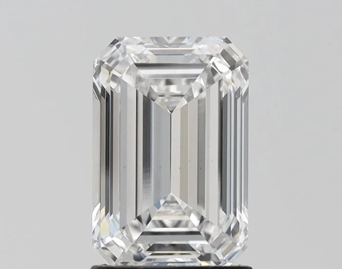 2.55 carat E-VS1 Emerald Cut Lab Grown Diamond
