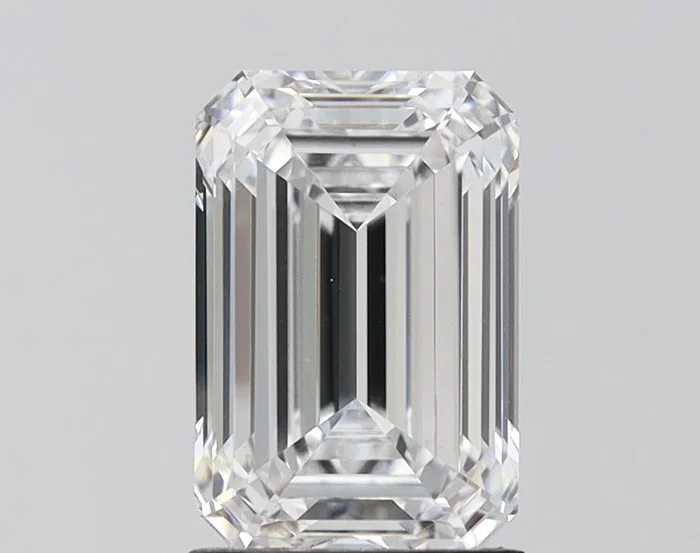 2.58 carat E-VVS2 Emerald Cut Lab Grown Diamond