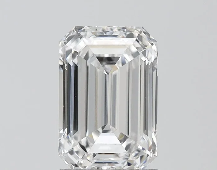 2.59 carat E-VVS2 Emerald Cut Lab Grown Diamond